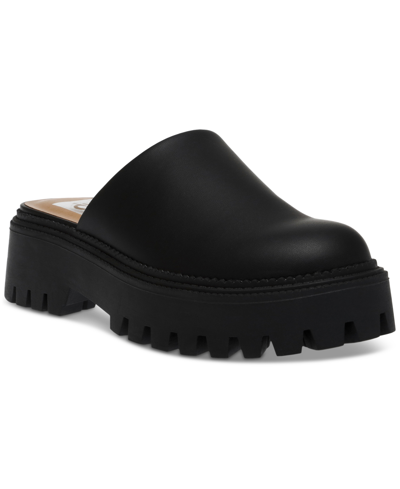 Shop Dv Dolce Vita Women's Lexy Lug-sole Platform Clogs In Black
