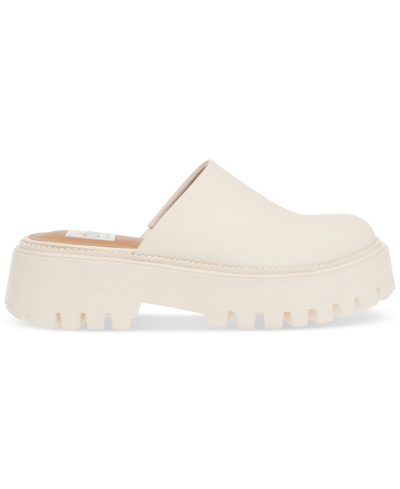 Dv Dolce Vita Women's Lexy Lug-sole Platform Clogs In Ivory