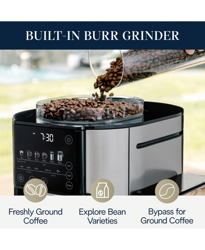 Delonghi Truebrew Automatic Bean Extract Coffee Machine With Carafe In Stainless