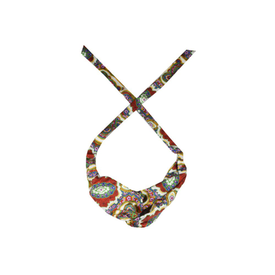 Shop Etro Floral Printed Head Band In Multi