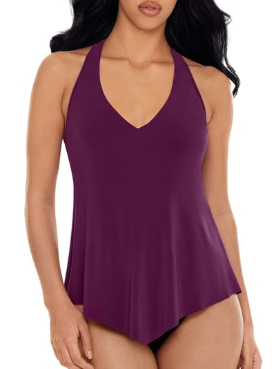 Shop Magicsuit Solid Taylor Underwire Tankini Top In Jam