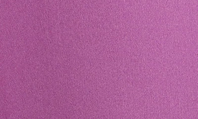Vince Raw Edge Silk Button-up Blouse In Dew Berry