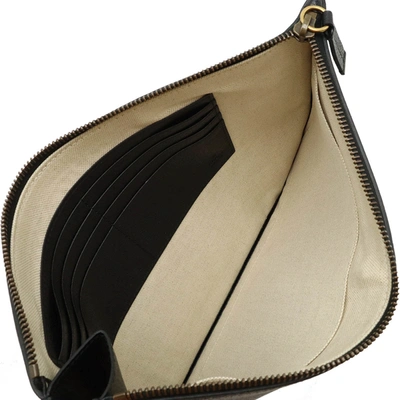Shop Gucci Pochette Black Leather Clutch Bag ()