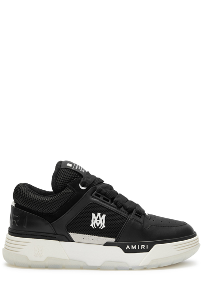 Shop Amiri Ma-1 Panelled Mesh Sneakers In Black