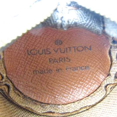 Pre-owned Louis Vuitton Etui À Balles De Golf Brown Canvas Wallet  ()