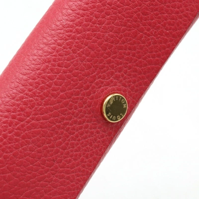 Pre-owned Louis Vuitton Rivet Pink Leather Clutch Bag ()