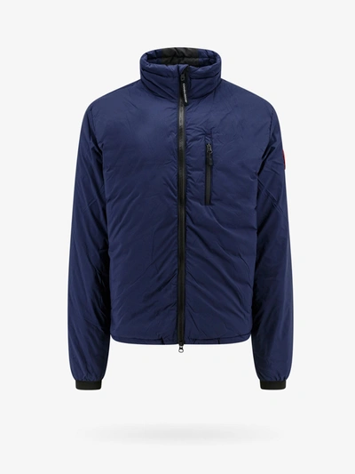 Shop Canada Goose Lodge In Blue