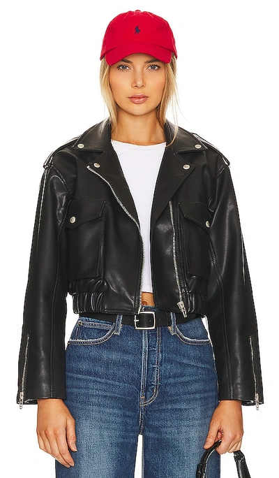 Shop Blanknyc Faux Leather Moto Jacket In Personal Calls