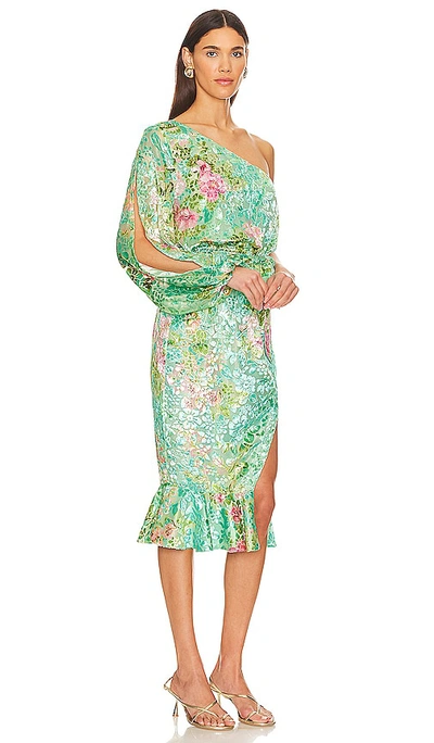 Hemant & Nandita X Revolve Veena Midi Dress In Teal