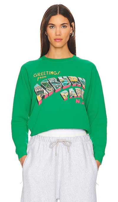 Shop Daydreamer Bruce Springsteen Asbury Park Vintage Sweatshirt In 幸运绿