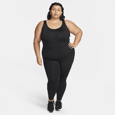 Shop Nike Women's One Dri-fit Bodysuit (plus Size) In Black