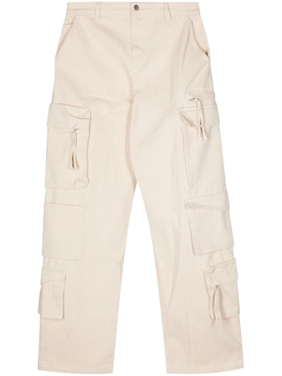 Shop Axel Arigato Trousers In White
