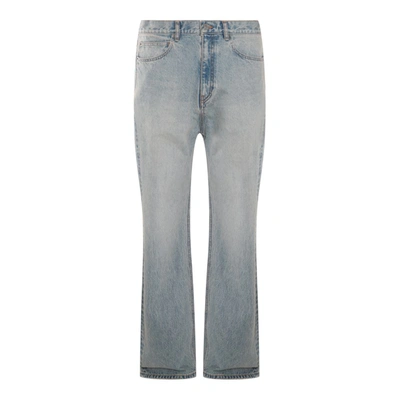 Shop Balenciaga Jeans In Light Indigo