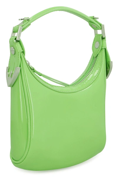 Shop By Far Cosmo Leather Handbag In Green