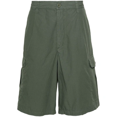 Shop Ea7 Emporio Armani Shorts In Green