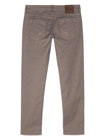 Shop Incotex Blue Division Jeans In Grey