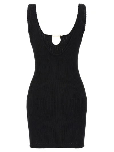 Shop Jacquemus 'la Mini Robe Sierra' Dress In Black