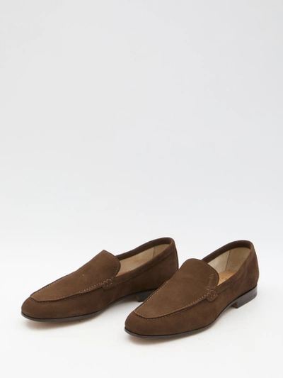 Church's Man Loafers Brown Size 7 Leather