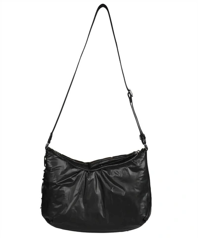Shop Michael Michael Kors Michael Kors Leonie Nylon Messenger Bag In Black