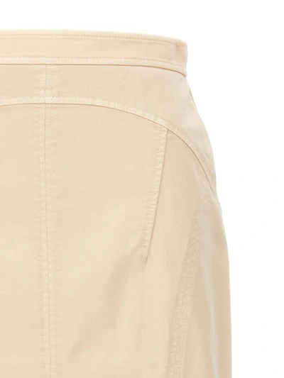 Shop N°21 'pencil' Skirt In Beige