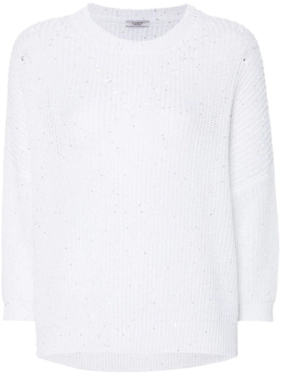 Shop Peserico Sweaters In White