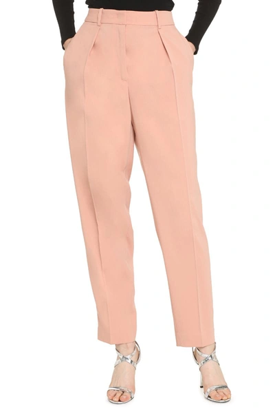 Shop Pinko Pietra High-waist Tapered-fit Trousers