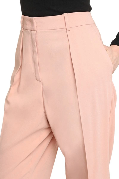 Shop Pinko Pietra High-waist Tapered-fit Trousers