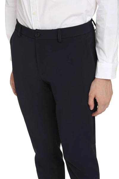 Shop The (alphabet) The (pants) - Tailored Trousers In Blue