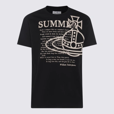 Shop Vivienne Westwood T-shirts And Polos Black