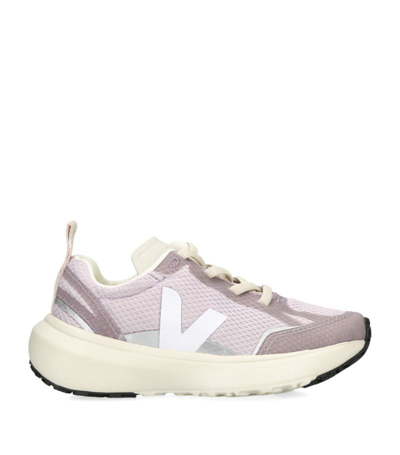 Shop Veja Canary Sneakers In Purple