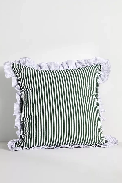 Shop Anthropologie Beatriz Striped Pillow