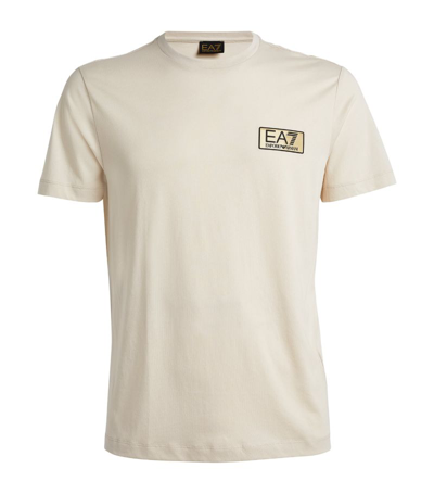 Shop Ea7 Gold Label T-shirt In Multi