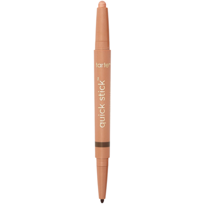 Shop Tarte Quick Stick Waterproof Shadow And Liner 0.8g (various Shades) In Rose Gold Luster Brown Liner