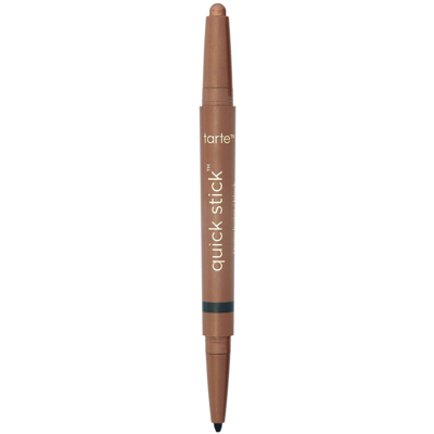 Shop Tarte Quick Stick Waterproof Shadow And Liner 0.8g (various Shades) In Taupe Luster Black Liner