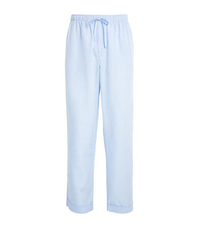 Shop Cdlp Pyjama Trousers In Blue