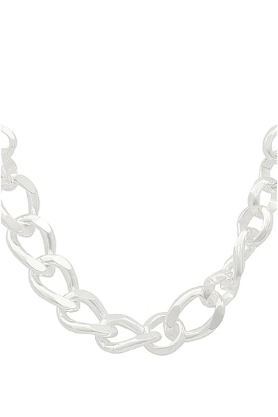 Martine Ali Silver Coated Yurel Necklace In Silver