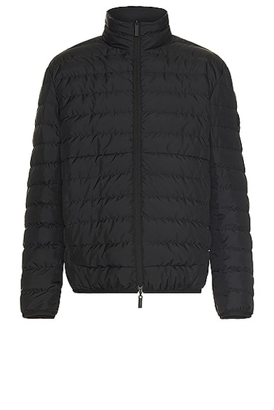 Moncler Ponset Reversible Nylon Jacket In Black