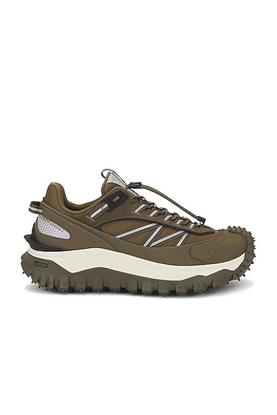 Moncler Trailgrip Gtx Ripstop Sneakers In Charcoal