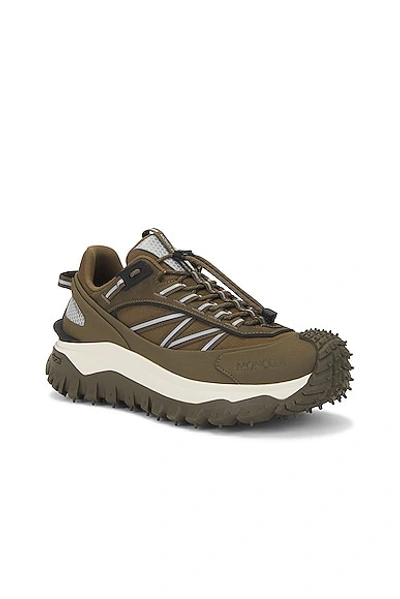 Moncler Trailgrip Gtx Ripstop Sneakers In Charcoal