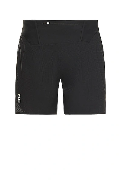 On 5 Lightweight Shorts In Black