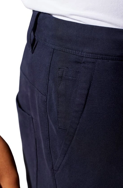 Shop Good Man Brand Flex Pro Five-pocket Jersey Hybrid Pants In Black Navy
