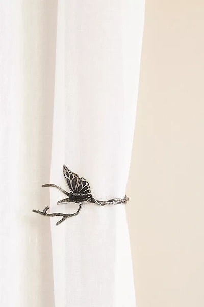 Shop Anthropologie Melody Butterfly Tieback In Silver
