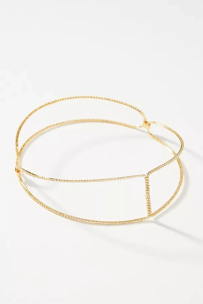Shop Epona Valley Guinevere Circlet Headband In Gold
