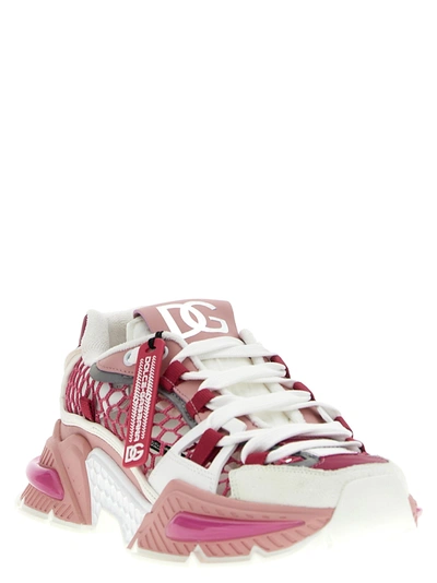 Shop Dolce & Gabbana Airmaster Sneakers Multicolor