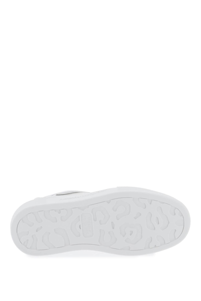 Shop Alexander Mcqueen Deck Plimsoll Sneakers In White