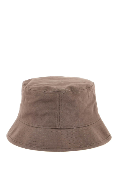 Shop Rick Owens Cotton Bucket Hat Converse X Drkshdw In Grey,brown