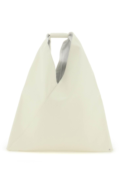 Shop Mm6 Maison Margiela Japanese Handbag In White