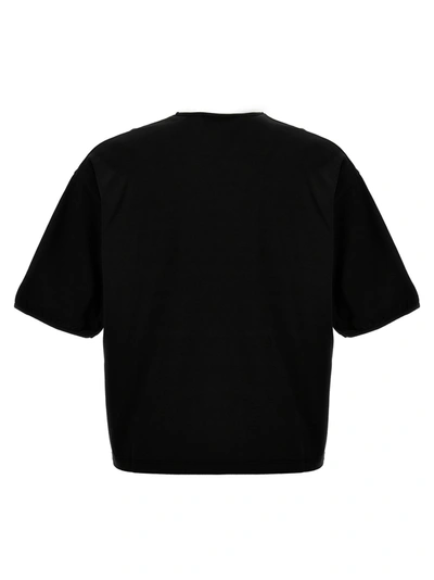 Shop Lemaire Mercerized Cotton T-shirt Black