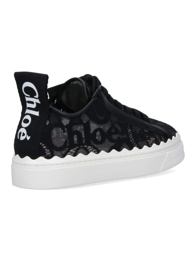 Shop Chloé Chloè Sneakers In Black