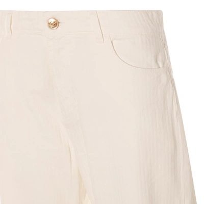 Shop Etro Jeans White